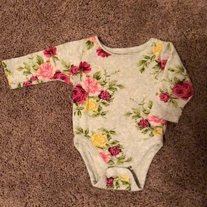 Old Navy floral onesie